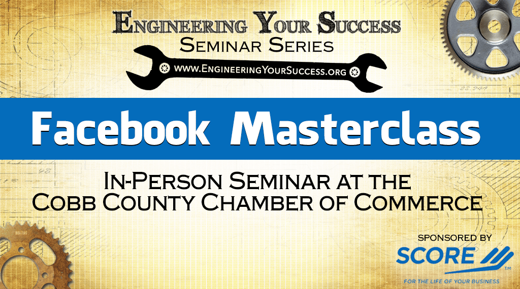 Facebook Masterclass – In Person Seminar